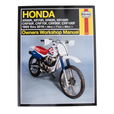 Haynes Repair Manual for Honda CRF100F 2004-2009