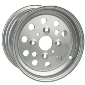 4/110 ITP Steel Wheel 11X6 4.0 + 2.0 Silver for Bombardier Rally 200 2×4 2003-2006