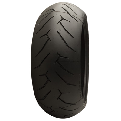 190/55ZR-17 (75W) Pirelli Diablo Rosso 2 Rear Motorcycle Tire for Aprilia RSV4 1000 2009-2016