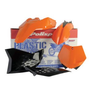 Polisport Complete Replica Plastic Kit KTM Orange for KTM 125 SX 2005-2006