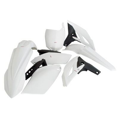 Polisport Complete Replica Plastic Kit White for KTM 125 SX 2012