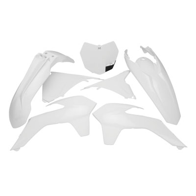 Polisport Complete Replica Plastic Kit White for KTM 125 SX 2013-2015