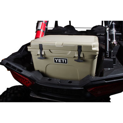 Rider Cargo Cooler Mounting Rack and Cooler Kit Yeti Tundra 35 Tan