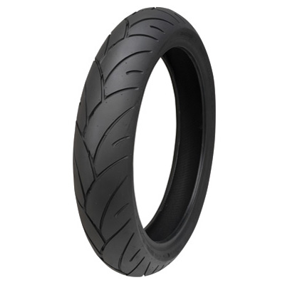 120/70ZR-17 (58W) Shinko 005 Advance Front Motorcycle Tire for Aprilia Caponord 1200 ABS 2014-2016