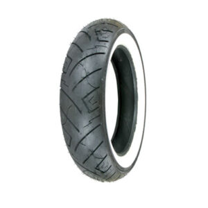 150/90B-15 (80H) Shinko 777 H.D. Rear Motorcycle Tire White Wall for Yamaha Royal Star Boulevard XVZ13AL 1999-2001