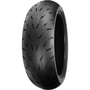 Shinko Hook-Up Drag Rear Motorcycle Tire 180/55ZR-17 (73W) for Aprilia Caponord 1200 ABS 2014-2018