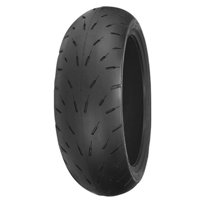 Shinko Hook-Up Pro Drag Rear Motorcycle Tire 190/50ZR-17 (73W) for Aprilia RSV 1000 Mille 2000-2003