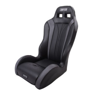 Simpson Performance Products Vortex Front Seat Black/Charcoal for Arctic Cat WILDCAT 1000i H.O. 2012-2016