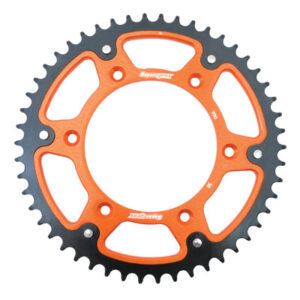 Supersprox Stealth Rear Sprocket 49 Tooth Orange for Husaberg FC450 2004