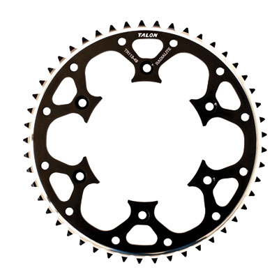 Talon Rear Alloy Sprocket 52 Tooth Black for Kawasaki KX100 1995-2009