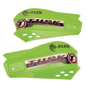 Tusk MX D-Flex Replacement Plastic Hand Shields Green