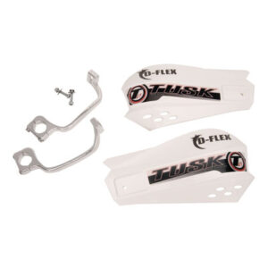 Tusk MX D-Flex ATV Handguards White