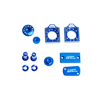 Billet Bling Kit Blue for Kawasaki KX250F 2008-2010