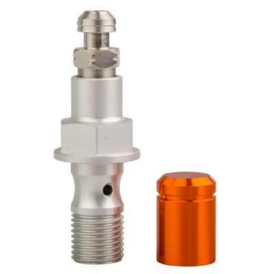 Tusk Easy Bleed Banjo Bolt Orange for Husqvarna FC 250 2015