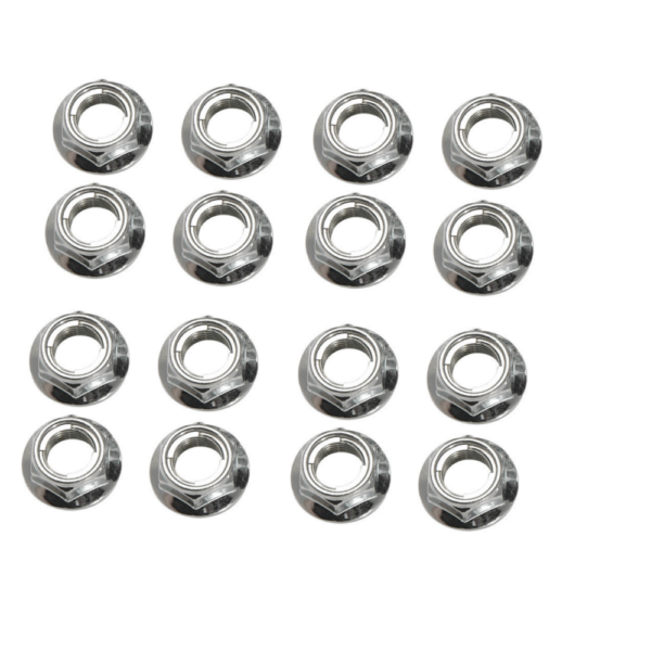Tusk Flange Locking Lug Nut 10mm x 1.25mm Thread Pitch (16 pack) for Arctic Cat 150 2009-2017