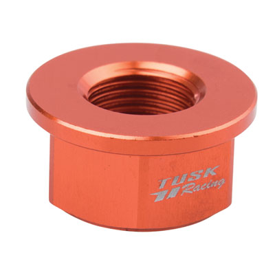 Nyloc Axle Nut M12 X 1.0 Orange for Husqvarna TC 50 2017-2018