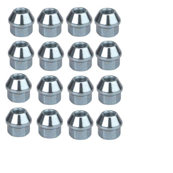 Tusk OEM Style Tapered Chrome Lug Nut 10mm x 1.25mm Thread Pitch (16 Pack) for Arctic Cat – Textron 150 2009-2017