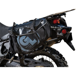 Tusk Pannier Racks with Giant Loop Siskiyou Panniers for BMW R1200GS 2012-2016