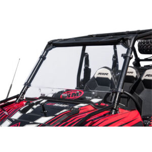 Tusk Vented Hard Coated Poly Carb Front Windshield for Polaris RANGER RZR 900 TRAIL 2015-2018