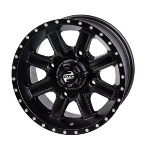 Tusk 4/137 Tusk Cascade Wheel 12×7 5.0 + 2.0 Matte Black for Bombardier Outlander 330 2×4 H.O. 2003-2005