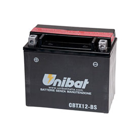 Unibat Maintenance-Free Battery with Acid CBTX12-BS for Aprilia RSV 1000 R 2004-2008