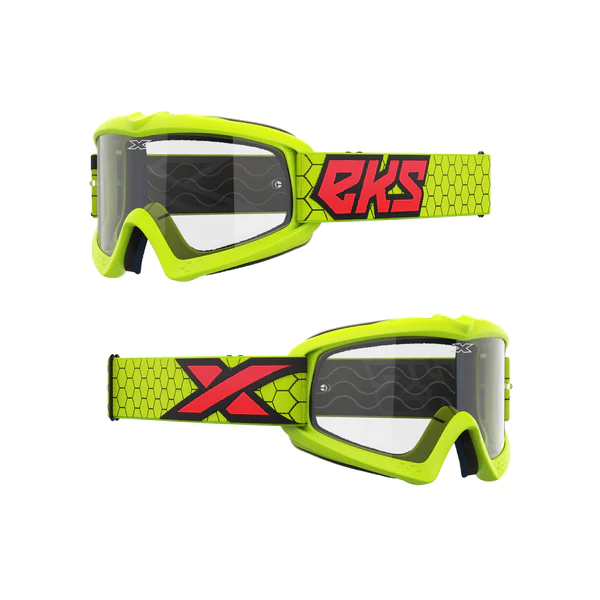 XGROM CLEAR YOUTH GOGGLE FLO YELLOW