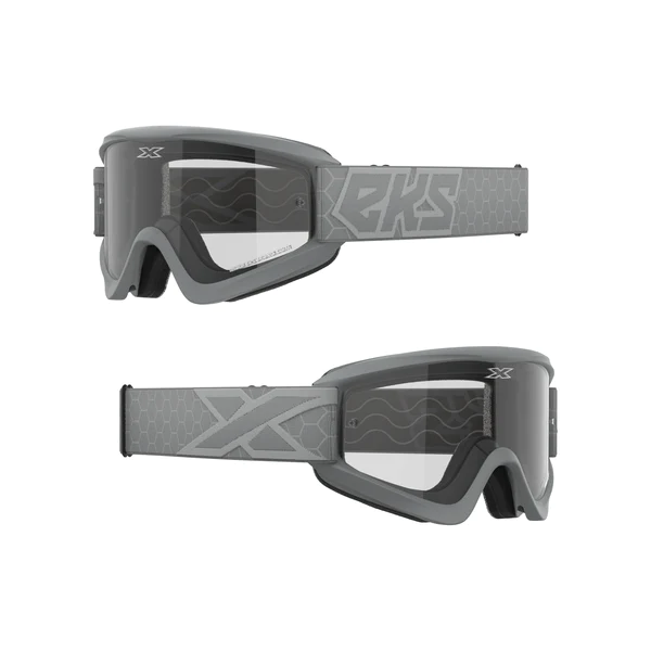 GOX FLAT-OUT CLEAR GOGGLE GREY