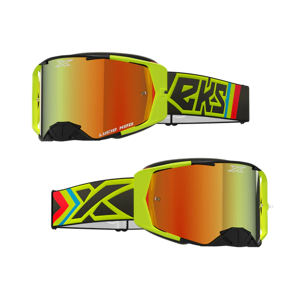 LUCID GOGGLE FLO FIRE – RED MIRROR LENS