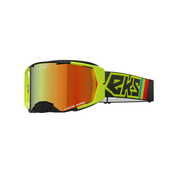 LUCID GOGGLE FLO FIRE – RED MIRROR LENS