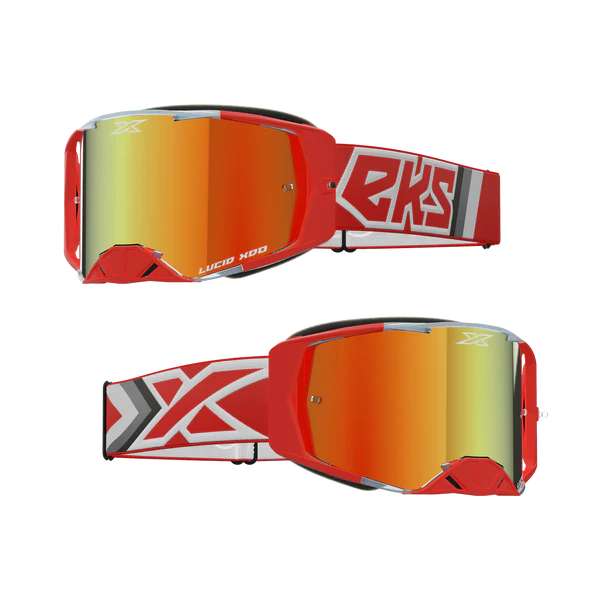 LUCID GOGGLE RACE RED – RED MIRROR LENS