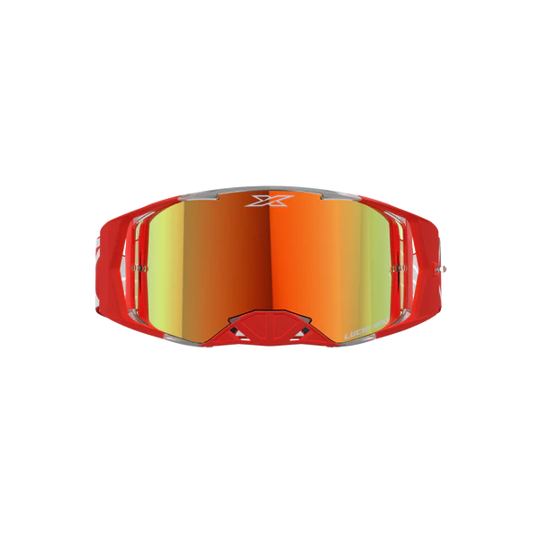 LUCID GOGGLE RACE RED – RED MIRROR LENS