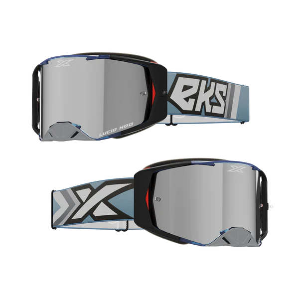 LUCID GOGGLE STEEL BLUE – SILVER MIRROR LENS