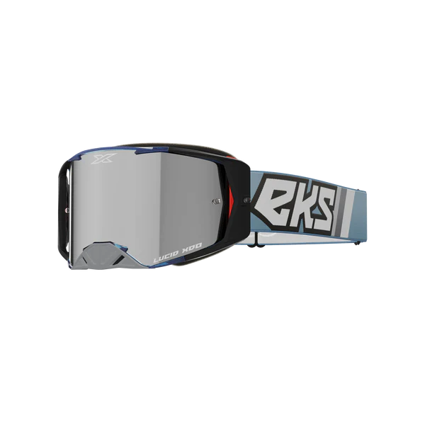 LUCID GOGGLE STEEL BLUE – SILVER MIRROR LENS