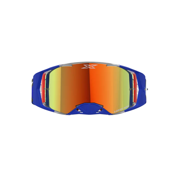 LUCID GOGGLE TRUE BLUE – RED MIRROR LENS