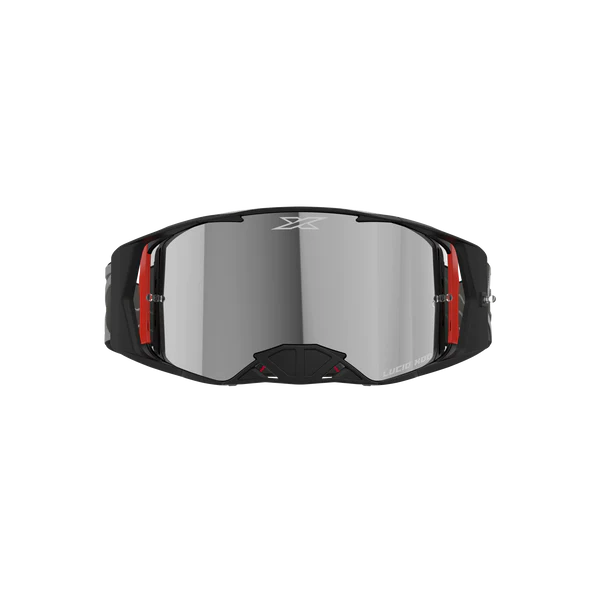 LUCID GOGGLE BLACK SILVER – SILVER MIRROR LENS