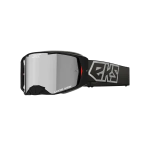 LUCID GOGGLE BLACK SILVER – SILVER MIRROR LENS