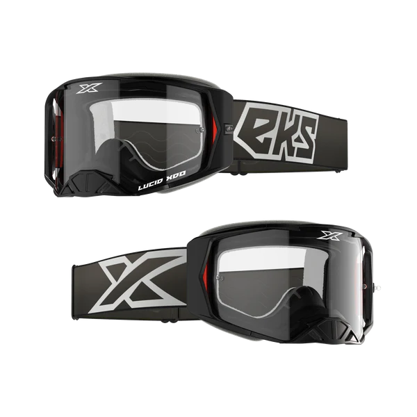 LUCID RACE FACE GOGGLE BLACK – CLEAR LENS