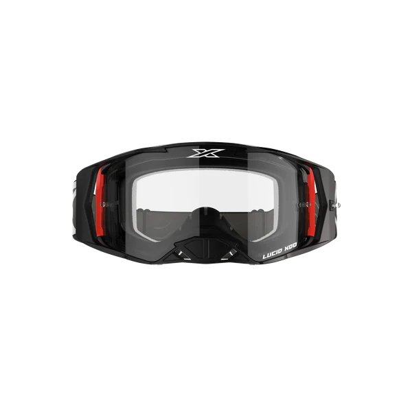 LUCID RACE FACE GOGGLE BLACK – CLEAR LENS